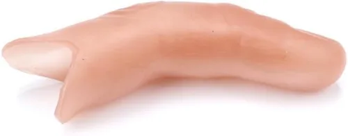 Vista 3 de MOMOMAGE 3 piezas de dedo falso sexto accesorios mágicos tamaño mediano pulgar de goma trucos de magia de cerca desaparecen aparecer accesorios