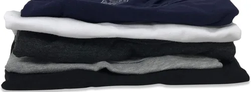 Vista 7 de Sexy Basics Paquete de 5 camisetas sin mangas PowerFlex con espalda nadadora para mujer Camisetas sin mangas elásticas de algodón y elastano