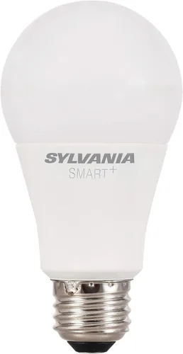 Vista 2 de LEDVANCE Sylvania Smart+ Bluetooth - Bombilla LED A19 blanca suave, compatible con Alexa, Apple HomeKit y Google Assistant, 1 paquete