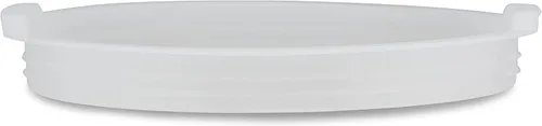 Vista 6 de Cuisinart CTG-00-SMB tazones para mezclar de acero inoxidable con tapas, juego de 3, rojo
