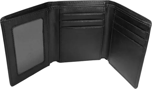 Vista 3 de Siskiyou Sports NFL unisex Tri-fold Wallet & Steel Key Chain