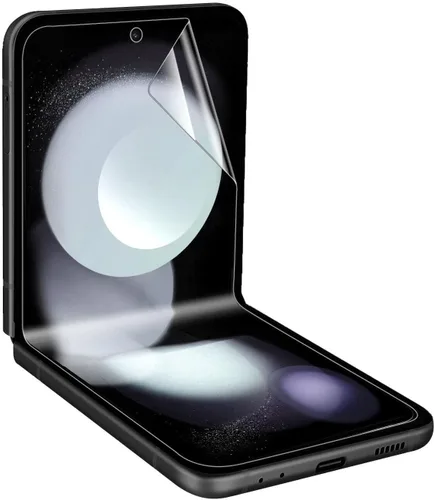 Vista 10 de Paquete de 2 protectores de pantalla para Google Pixel 10 Pro Fold, protector de pantalla de TPU flexible irrompible de alta sensibilidad