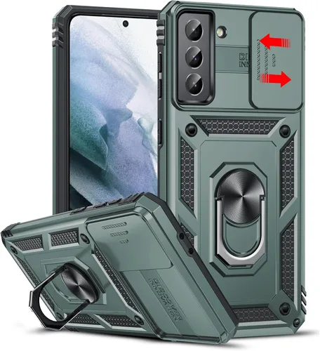 Vista 69 de LeYi Funda para Samsung Galaxy A05 (no compatible con A05S) con protector de pantalla y protector de lente de cámara, funda resistente de grado Negro