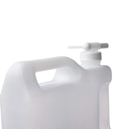 Vista 6 de Hudson Exchange - Contenedor Hedpak de 5 litros con espita, HDPE, natural, paquete de 4