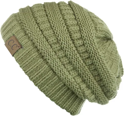 Vista 499 de C.C Trendy Warm Chunky Soft Stretch Cable Knit Beanie