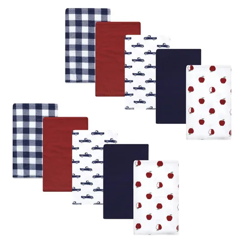 Vista 115 de Hudson Baby - Paños unisex de franela de algodón para bebé, avión, talla única