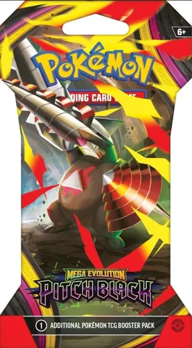 Vista 4 de Pokemon TCG Mega Evolution Pitch - Paquete de refuerzo de manga negra