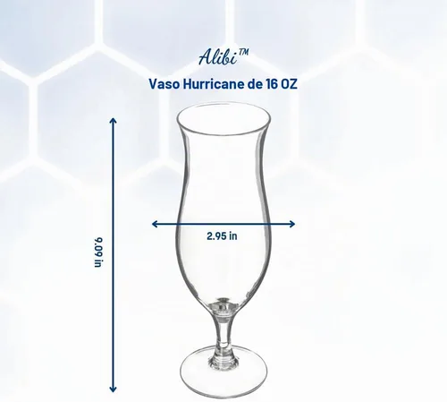 Vista 3 de Carlisle 565007 copa de plástico inastillable Hurricane, 16 onzas