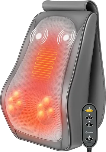 Vista 2 de COMFIER Masajeador de espalda y adaptador de corriente de 12V 2A