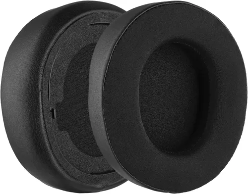 Vista 3 de Nova Pro - Almohadillas de repuesto compatibles con auriculares SteelSeries Artics Nova Pro con cable, malla negra y espuma viscoelástica