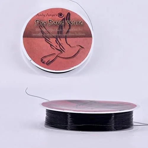 Vista 2 de SUMAG Magic Tricks Pro Dove Wire - Alambre negro para Dove Magic para mago, escenario de mago, ilusión callejera, accesorios accesorios