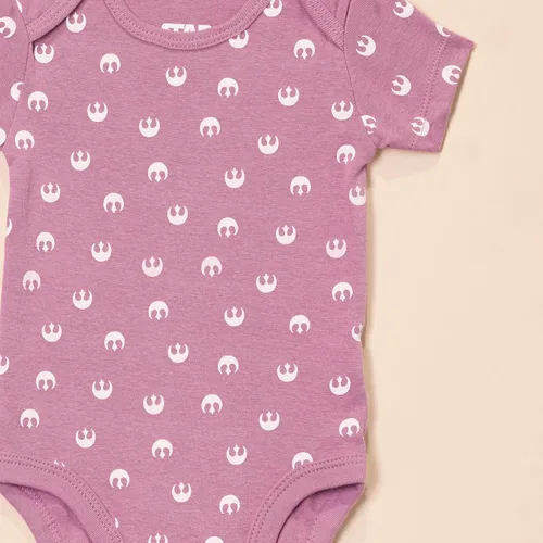 Vista 10 de Tienda Essentials Disney Marvel Star Wars Body de manga corta para niña princesa, paquete de 6