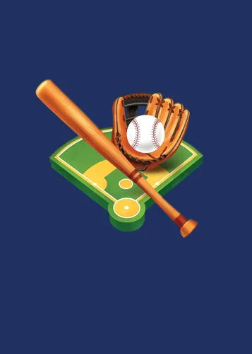 Vista 4 de Béisbol – Tarjeta de felicitación 3D desplegable para todas las ocasiones – amor, cumpleaños, Navidad, deportes, felicitaciones – Nota de mensaje