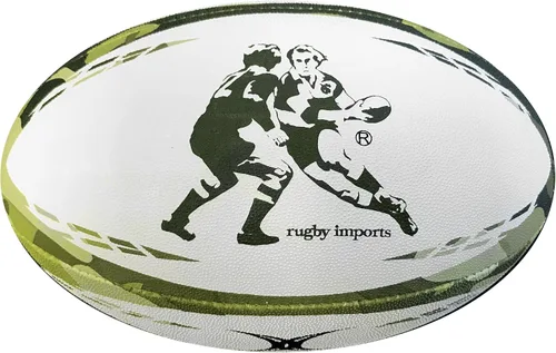 Vista 2 de Gilbert G-TR3000 Camo Rugby Training Ball