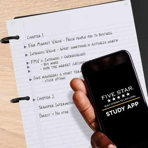 Vista 3 de Five Star Cuaderno recargable Flex + aplicación de estudio, carpeta de 1 pulgada con cubierta personalizable, cuaderno con rayas universitarias