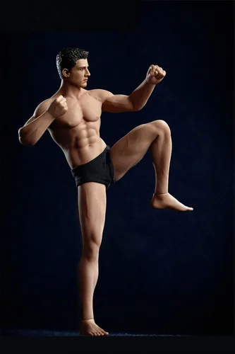 Vista 3 de Fremego Figura de Acción Masculina a Escala 1/12, Cuerpo de Muñeca de Figura de Acción Masculina Súper Flexible sin Costuras de 6 Pulgadas Colección