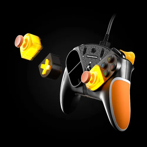 Vista 4 de Thrustmaster eSwap X LED Orange Crystal Pack (XBOX Series XS, PC)