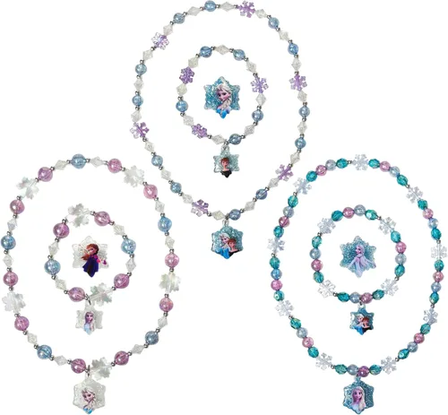 Vista 10 de LUV HER Girls Jewelry Set - Dress Up Toy Jewelry Box Set with Bead Necklaces, Bracelets, and Rings - Frozen Play Accessories - Ages 3+