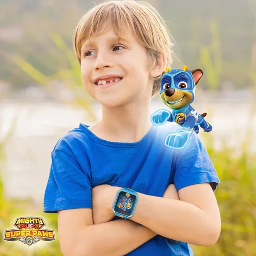Vista 5 de Reloj inteligente Accutime Paw Patrol con cámara para niños y bebés - Reloj inteligente interactivo para niños y niñas con juegos, grabadora de voz