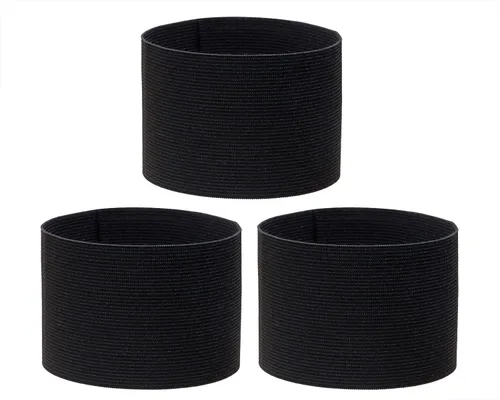 Vista 11 de ONLYKXY 3 brazaletes de capitán de 2.75 x 12.79 pulgadas, ajustable, para fútbol, baloncesto, voleibol, escuela, competencia, entrenador, jugadores