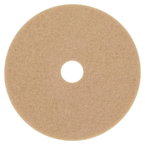 Vista 3 de 3M Tan Burnish Pad 3400, 17 in