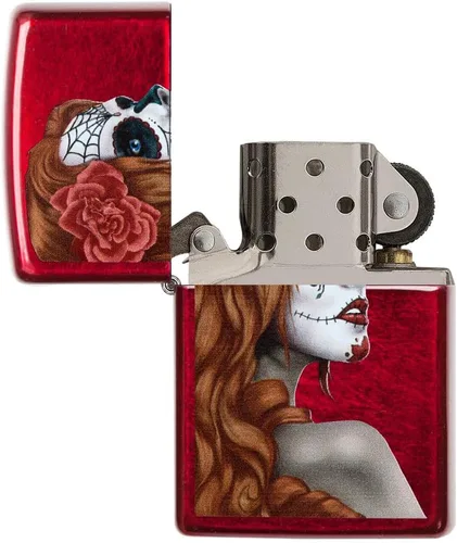 Vista 4 de Encendedor Zippo del Día de los Muertos