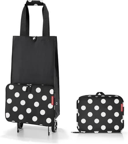 Vista 7 de reisenthel foldabletrolley Barroco Marble - Plegable, compacto carrito de compras - Fácil de almacenar