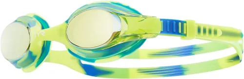 Vista 3 de TYR Swimple - Gafas de natación metalizadas para niños con espejo para entrenamiento y recreación - Protección anti-vaho, UVA/UVB
