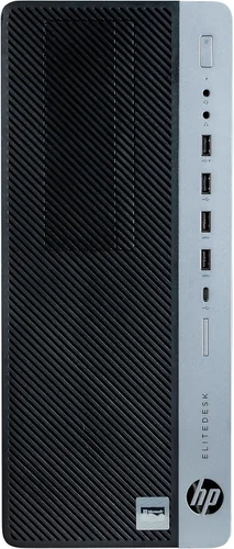 Vista 2 de HP EliteDesk 800G4 Tower - Computadora de escritorio Hexa Core Intel i7 (3.4), 8 GB DDR4 de RAM, estado sólido SSD de 500 GB, Windows 11