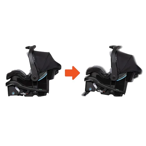 Vista 5 de Baby Trend Asiento de coche infantil Secure-Lift, Negro Dash