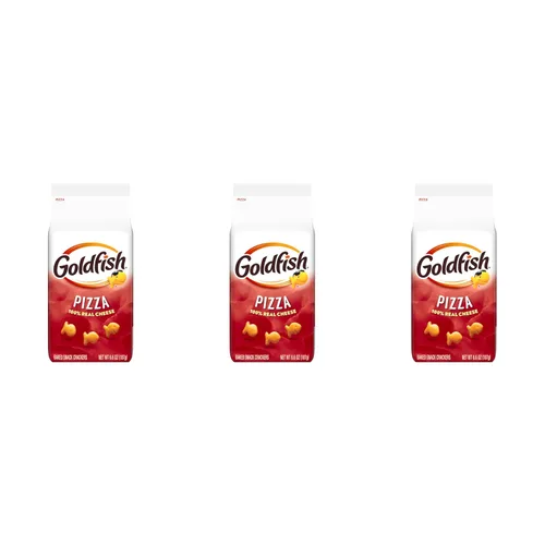 Vista 28 de Goldfish Galletas de queso cheddar para bebé, bolsa de 7.2 onzas