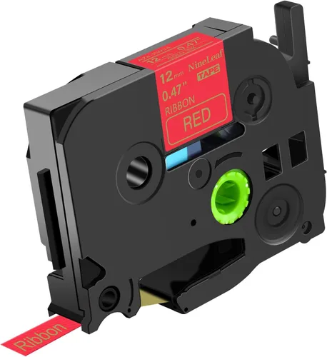 Vista 8 de NineLeaf Compatible con Brother P-Touch Embellish TZe-RE31 TZeRE31 TZ-RE31 TZRE31 TZRE31 TZRE31 0.472 in 0.47 Negro sobre Rosa Cinta de Satén