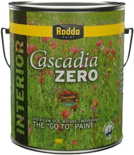 Vista 137 de Rodda Paint CASCADIA XL Pintura e imprimación satinada exterior en uno, cuarto de galón, Costa de Marfil