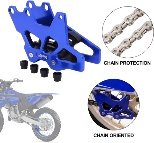 Vista 6 de AnXin Guía de cadena de motocicleta Protector de protección CNC para YZ125 YZ250 YZ250F YZ400F YZ426F YZ450F DRZ400 DRZ400E DRZ400S DRZ400SM WR250F