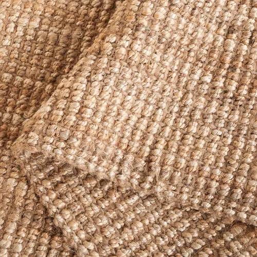 Vista 3 de Safavieh Natural Fiber Collection NF747A tapete de yute natural tejido a mano (5" x 8"), Yute, Natural