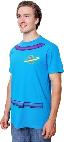 Vista 7 de Disney Toy Story Alien Pizza Planet Costume Disneyland Adult T-Shirt