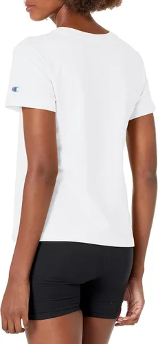 Vista 2 de Champion - Camiseta clásica para mujer, playera clásica., S