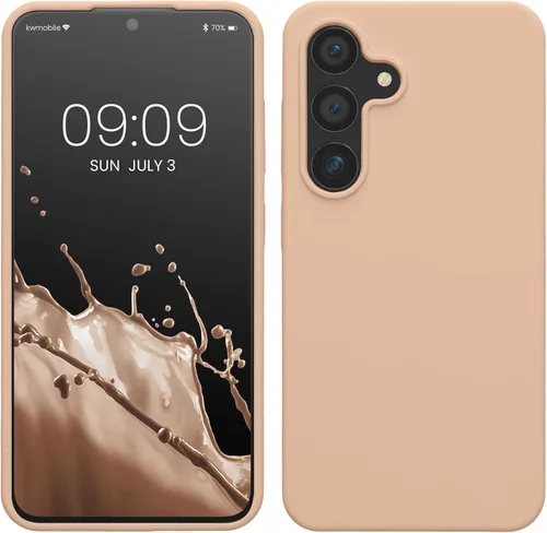 Vista 135 de kwmobile Funda compatible con Samsung Galaxy S9 - Funda de silicona TPU con acabado suave - Blue Reef