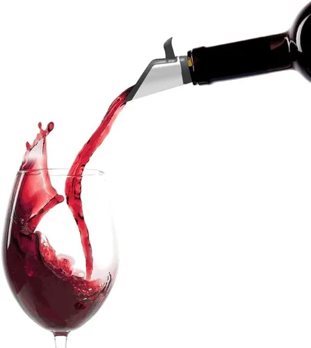 Vista 2 de Rabbit Tapones para verter vino (acero inoxidable, juego de 2)