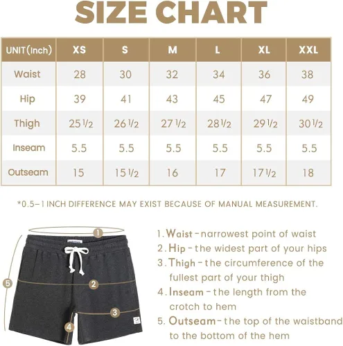 Vista 6 de maamgic Pantalones cortos deportivos para hombre, 5.5 pulgadas, cintura elástica, pantalones cortos de entrenamiento para hombre, pantalones cortos