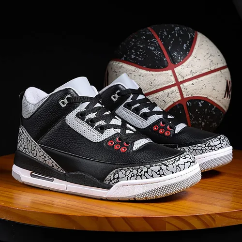 Vista 5 de Celtros Men Basketball Shoes High Top Fashion No-Slip Wear-Resisting Basketball Shoes