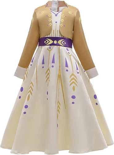 Vista 9 de Kidswant Toddler Baby Girls Luxury Princess Party Halloween Cosplay Costume Dress Up with Accessorries