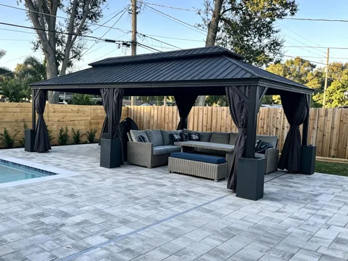 Vista 51 de Purple leaf - Gazebo para exteriores.
