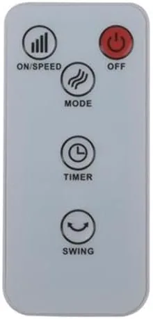 Vista 8 de Pemberly Row Ventilador de torre contemporáneo de 48" con control remoto y pantalla LED