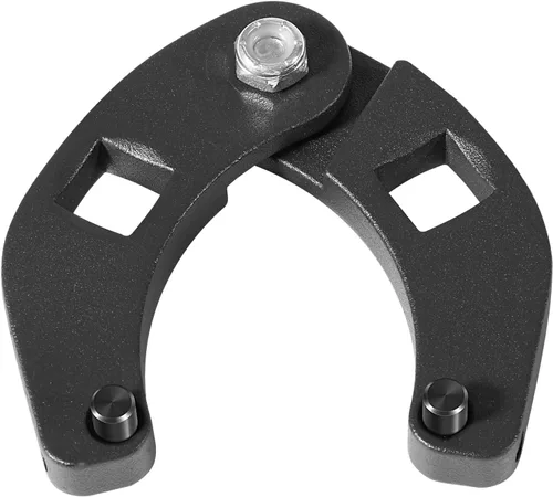 Vista 8 de 7463 Llave de tuerca de glándula ajustable para cilindros hidráulicos, herramienta de llave inglesa de pasador de alta resistencia compatible