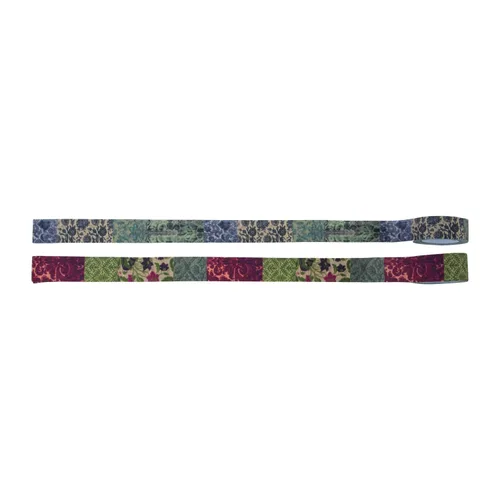 Vista 4 de Tim Holtz TH94230 - Cinta de lino de retazos, multicolor, TH94230
