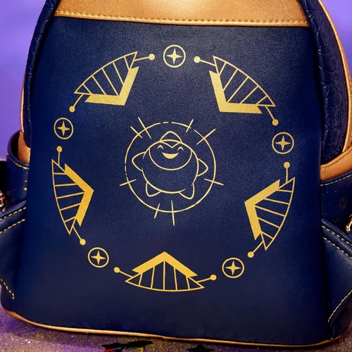 Vista 8 de Loungefly Mini mochila de terciopelo de Disney Wish, exclusiva de Tienda