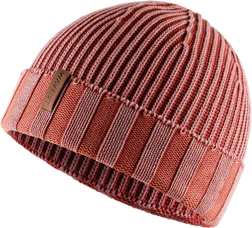 Vista 2 de WAVEIST Gorro 100% algodón para hombres y mujeres, gorro cálido y suave, unisex, adecuado para deportes de ocio de invierno, talla única