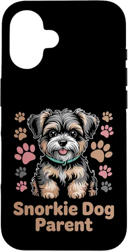 Vista 32 de Snorkie Dog Parent Cute Pet Owner Schnauzer Yorkie Mix Case for iPhone 17