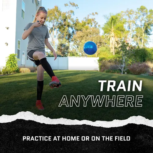 Vista 6 de SKLZ Star-Kick Touch - Entrenador de fútbol – Práctica de patadas y pases para jugadores jóvenes, perfecto para mejorar la coordinación pie-ojo